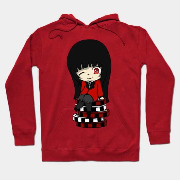 cute yumeko chibi Hoodie by LillyTheChibi